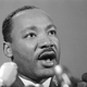 Dr. Martin Luther King Jr., tells a press conference in Chicago, March 24, 1967 that civil rights demonstrations in Chicago “…will be on a much more massive scale than last summer.” King said marches will include some by African American pupils to all-white schools.